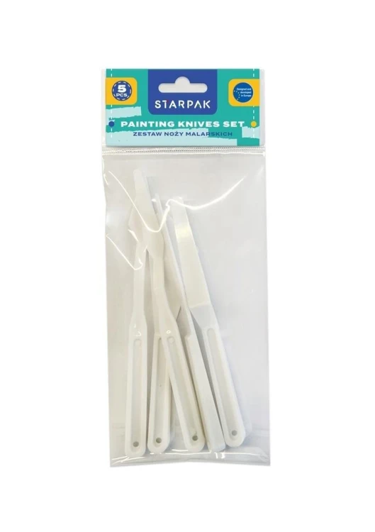 Noże malarskie 5szt, STARPAK