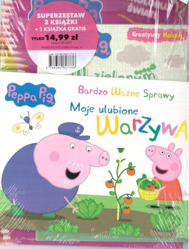 Zestaw 3 książeczek: Świnka Peppa, praca zbiorowa
