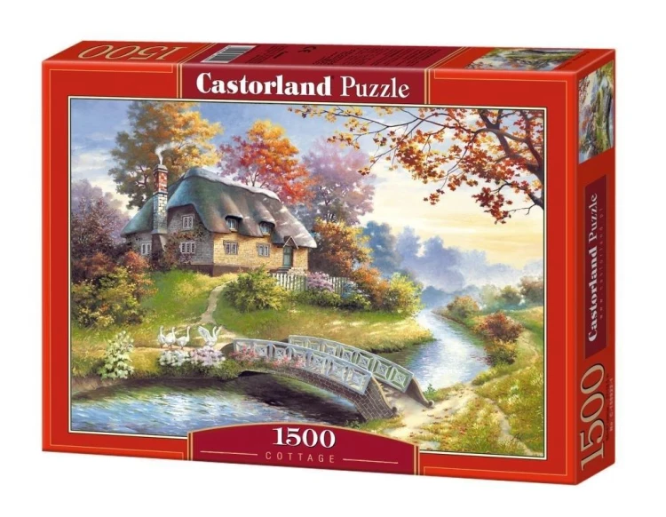 Puzzle 1500 Cottage CASTOR, Castorland