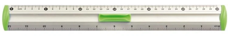 Linijka aluminiowa 30cm BL040-ZC, Tetis