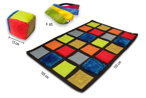 Mata twister sensoryczny zestaw