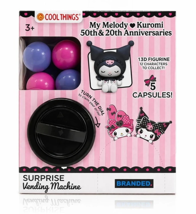 Vending Machine Hello Kitty Kuromi, Durabo