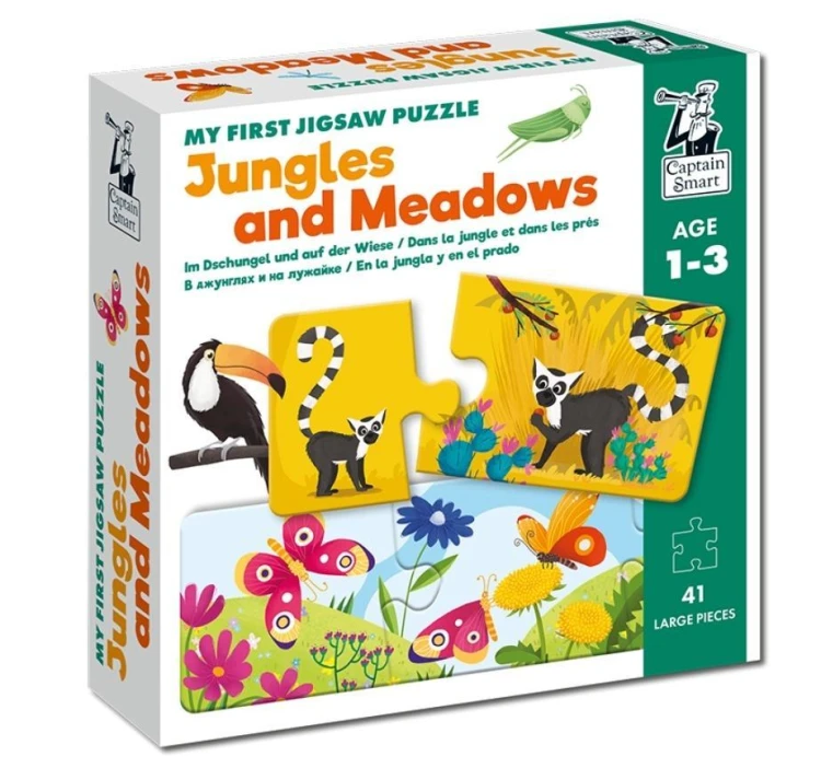 Captain Smart. My First Jigsaw Puzzle Jungles...