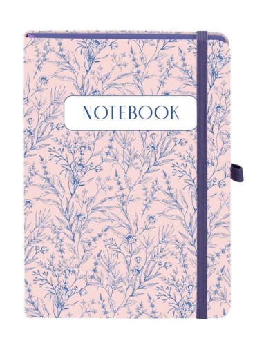 Notes A5 Kratka Botanical kratka kwiatowy, Antra