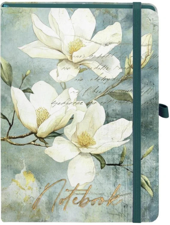 Notes B6 Kratka Botonical Magnolia, Antra