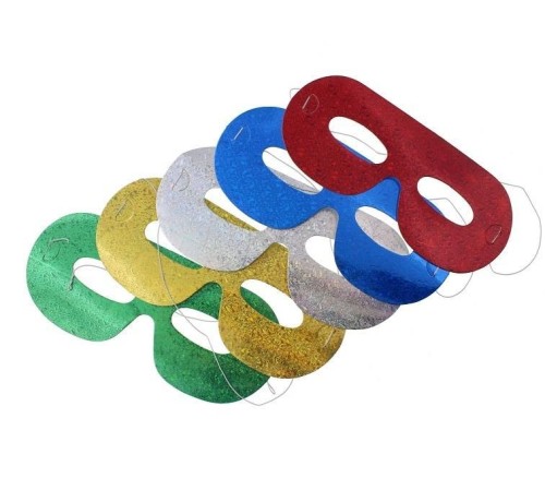 Maseczki holograficzne 5szt, Godan