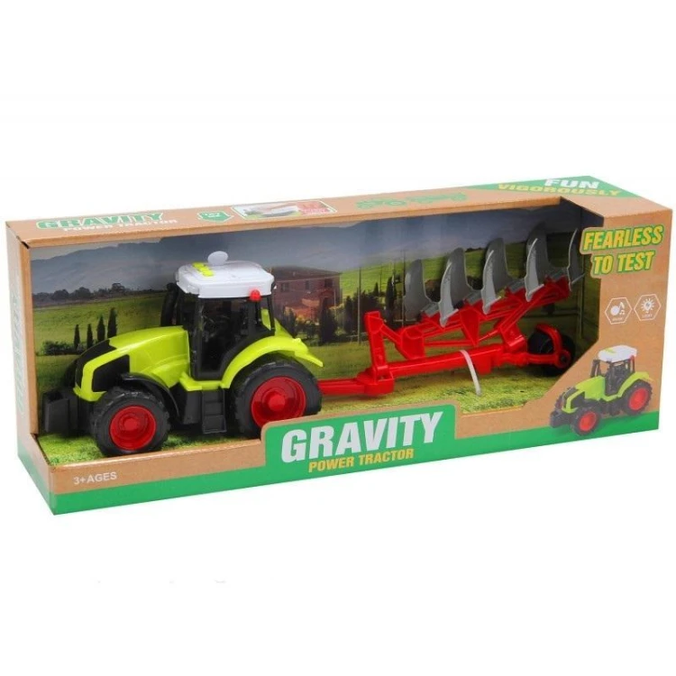 Traktor z przyczepą i dźwiękiem, Trifox