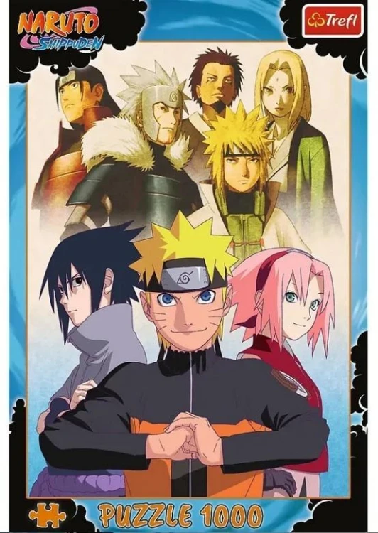 Puzzle 1000 Drużyna Naruto TREFL, Trefl