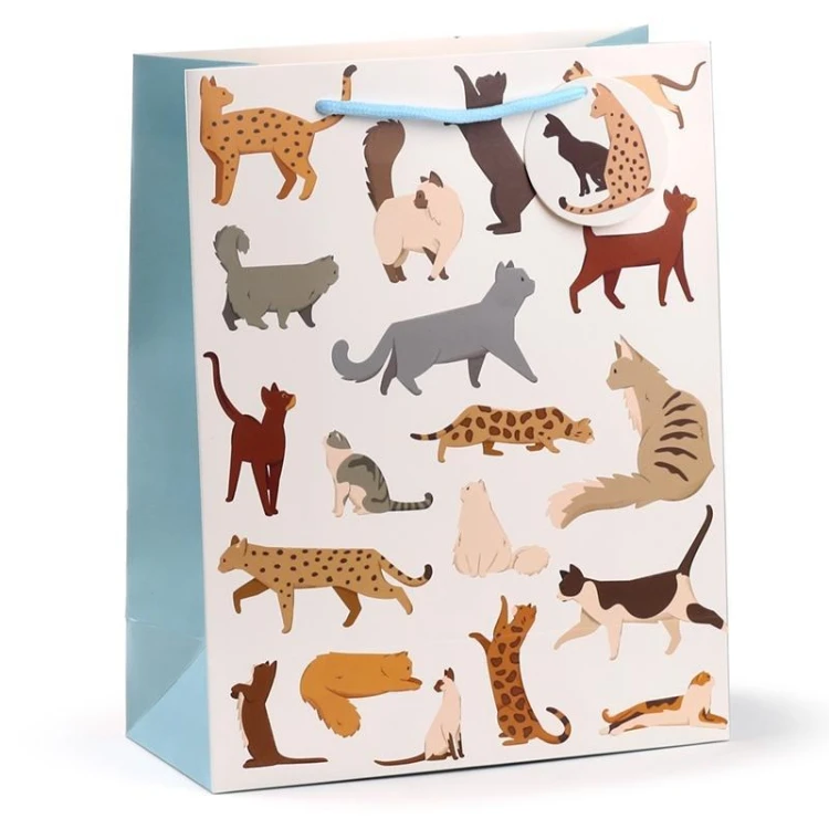 Torba na prezent Feline Fine Cats L, Puckator