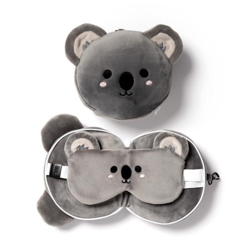 Poduszka podróżna i maska na oczy Koala Adoramals