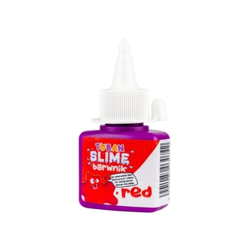 Slime barwnik czerwony 35ml TUBAN, Tuban