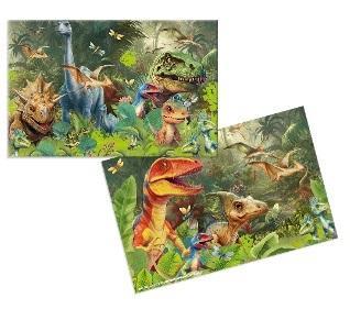 Podkładka na biurko Dinozaury, Herma