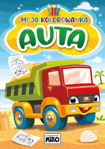 Moja kolorowanka. Auta, Artur Rajch