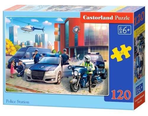 Puzzle 120 Police Station CASTOR, Castorland