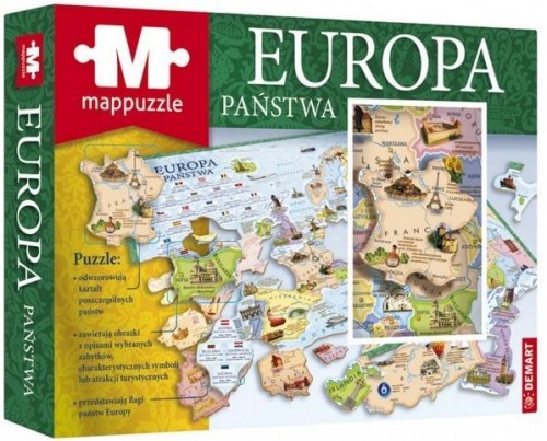 Mappuzzle - Europa Państwa, Demart