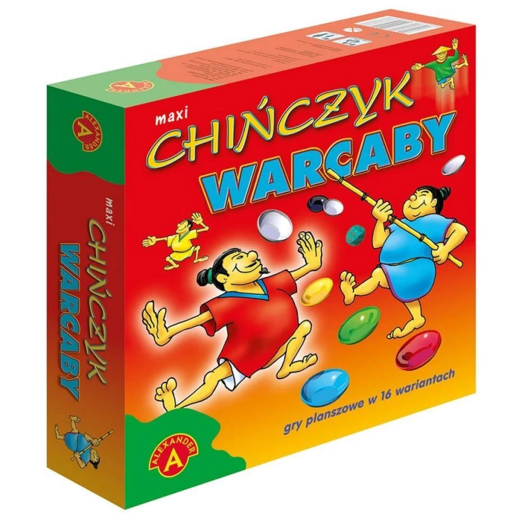 Chińczyk + Warcaby maxi ALEX, Alexander