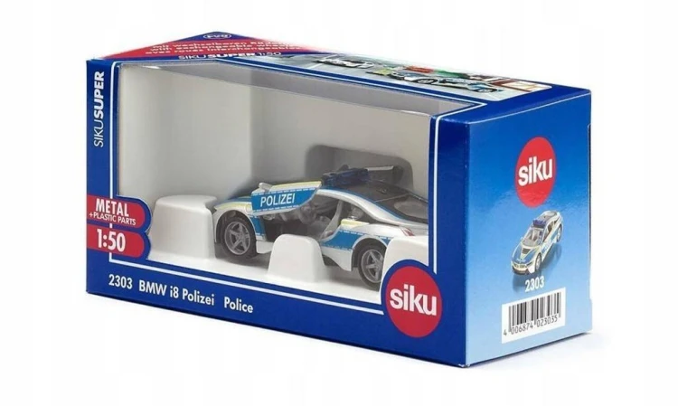 Siku Super - BMW i8 Policja S2303, Siku