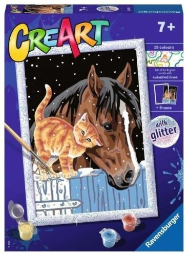 CreArt dla dzieci: Koń i kotek, Ravensburger