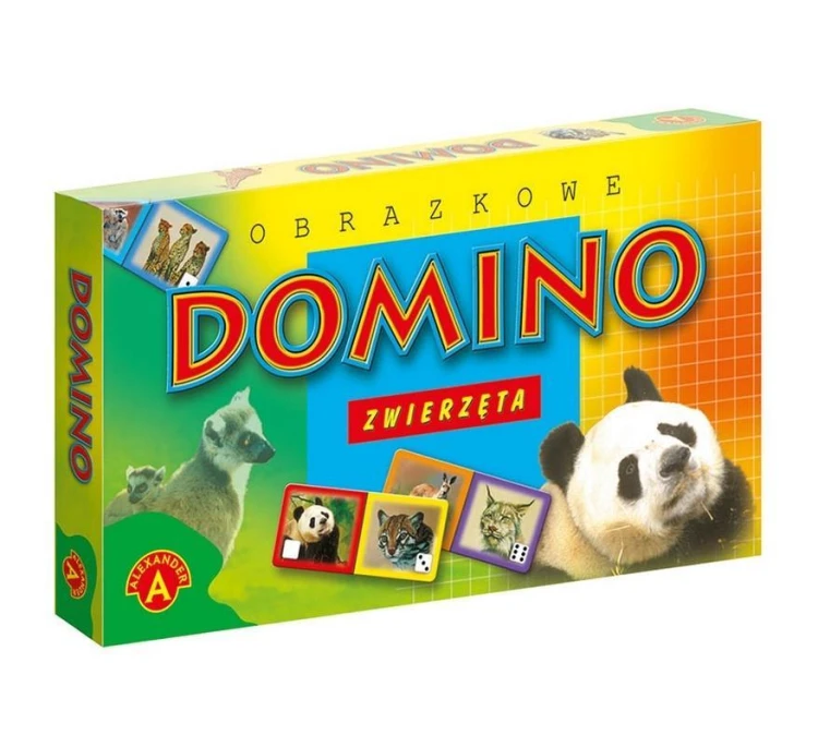Domino obrazkowe Zwierzęta ALEX, Alexander