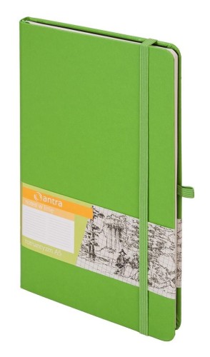 Notes A5 Linia Romantyzm Zielony ANTRA, Antra