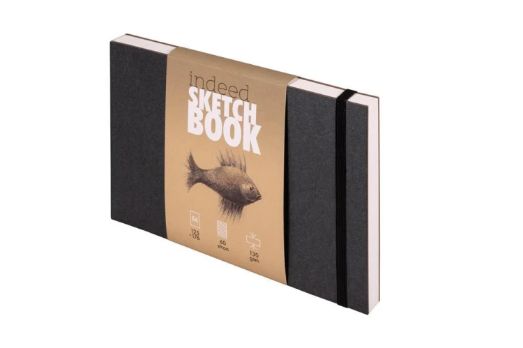 Szkicownik Indeed Sketch Notebook B6 czarny, Antra