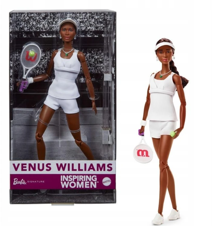 Barbie Venus Williams Inspiring Women, Mattel