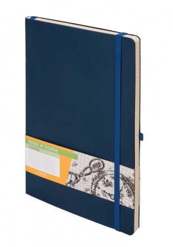 Notes B5 Kratka Impresja Granatowy ANTRA, Antra