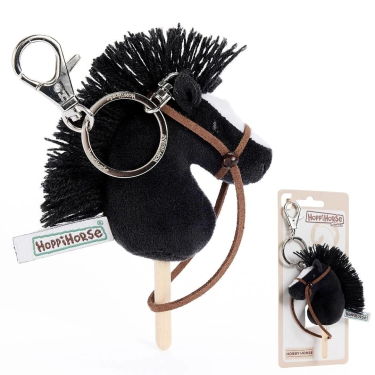 Brelok Hobby Horse czarny 12cm, Snibbs