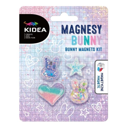 Magnesy Bunny KIDEA, DERFORM