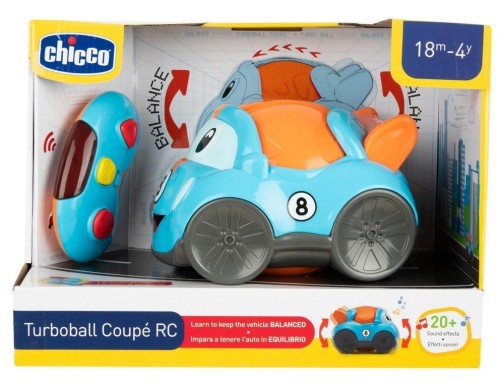 Samochód Turbo Kula Coupe R/C, Chicco