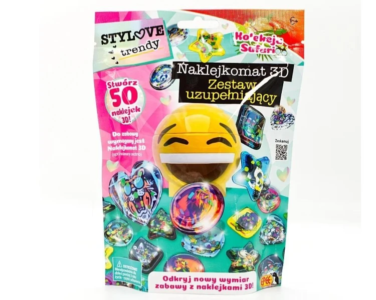 Naklejkomat 3D - kolekcja Safari, EPEE