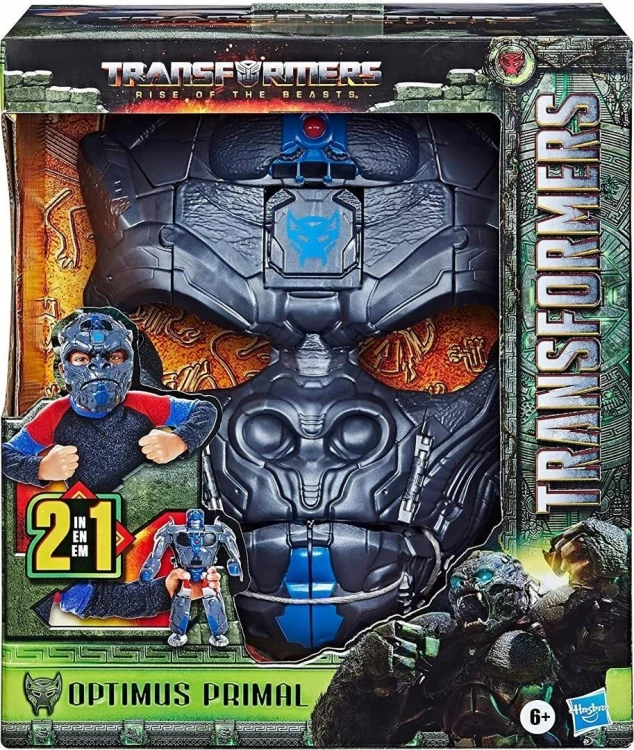 Maska Transformers 2w1 Optimus Primal, HASBRO