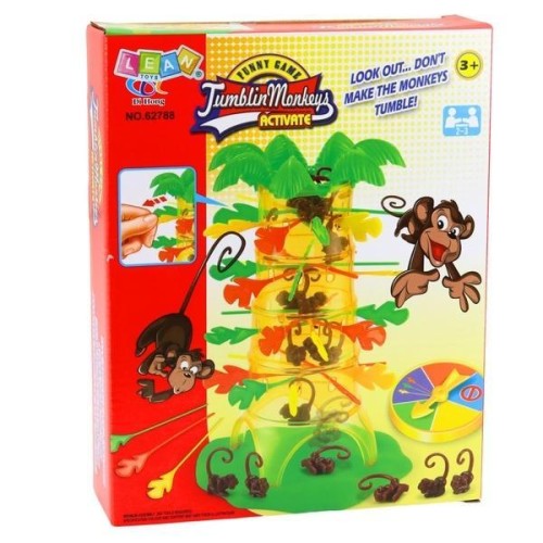 Gra zręcznościowa spadające małpki, Leantoys