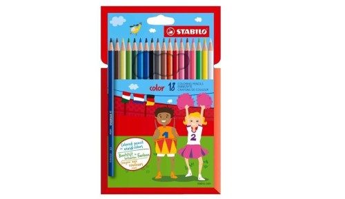 Kredki Color 18 kolorów STABILO, Stabilo