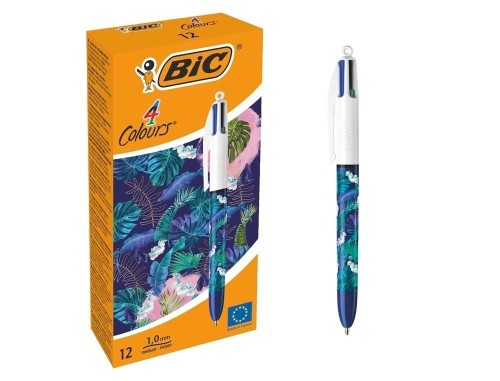 Długopis 4 Colours Hydro Purple (12szt) BIC, BIC