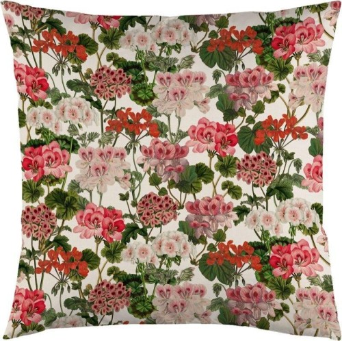 Poszewka na poduszkę 50x50cm - Pelargonia