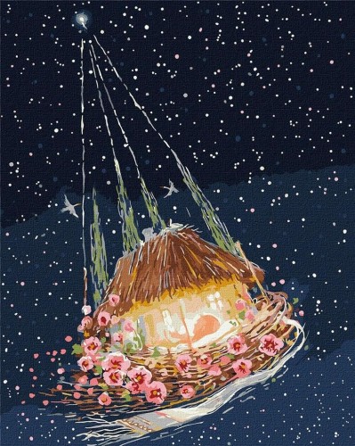 Malowanie po numerach - Kolebka 40x50cm, Ideyka