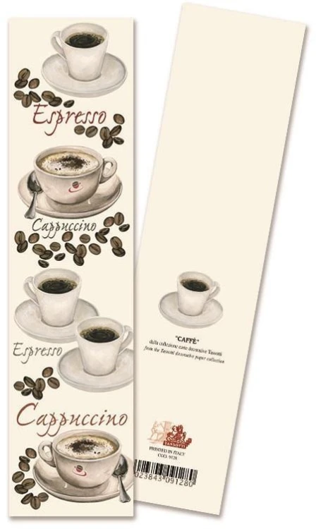 Zakładka do książki 9128 Caffe Kawa, Tassotti