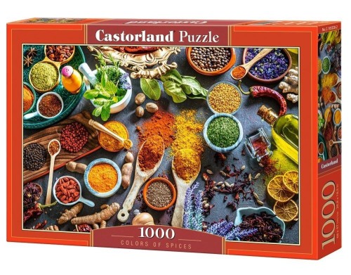 Puzzle 1000 Colors of Spices, Castorland