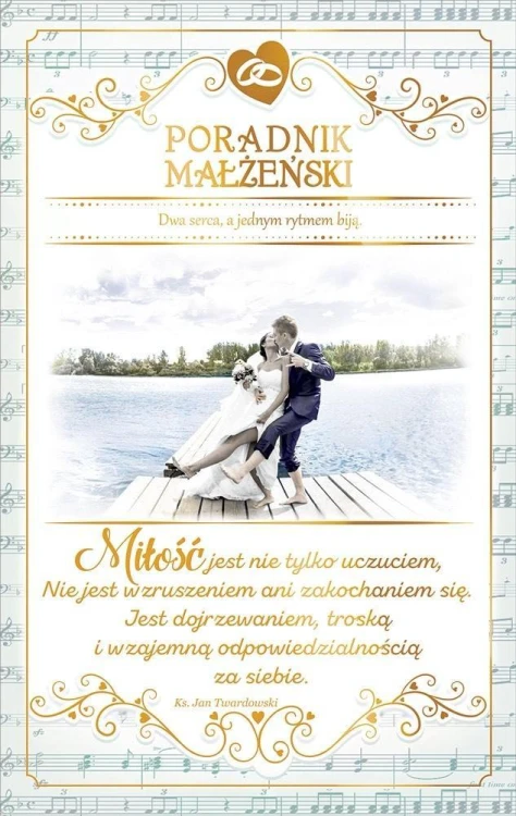 Kartka okolicznościowa Ślub