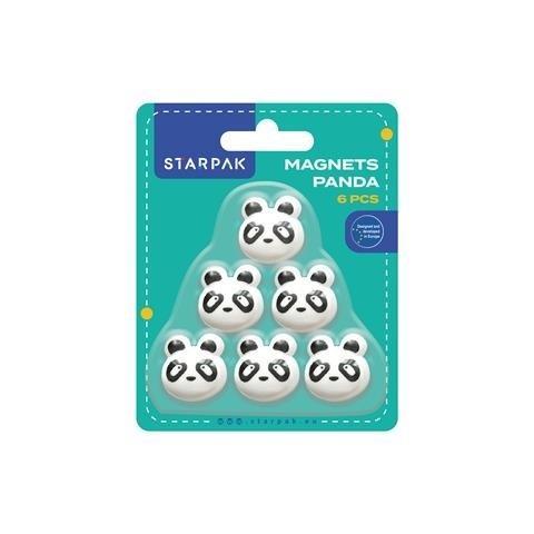 Magnes Panda 6szt, STARPAK