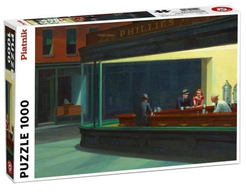 Puzzle 1000 Hopper Nighthawks PIATNIK, Piatnik