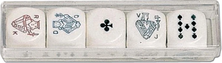 Kości pokerowe (22 mm) PIATNIK, Piatnik
