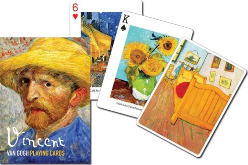Karty pojedyncze international Van Gogh, Piatnik