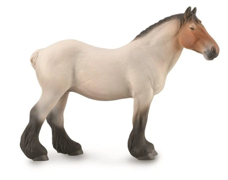 Dinozaur Dutch Draft Mare Roan, Collecta