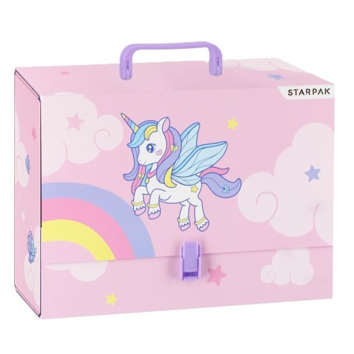 Teczka z rączką A4 Unicorn, STARPAK