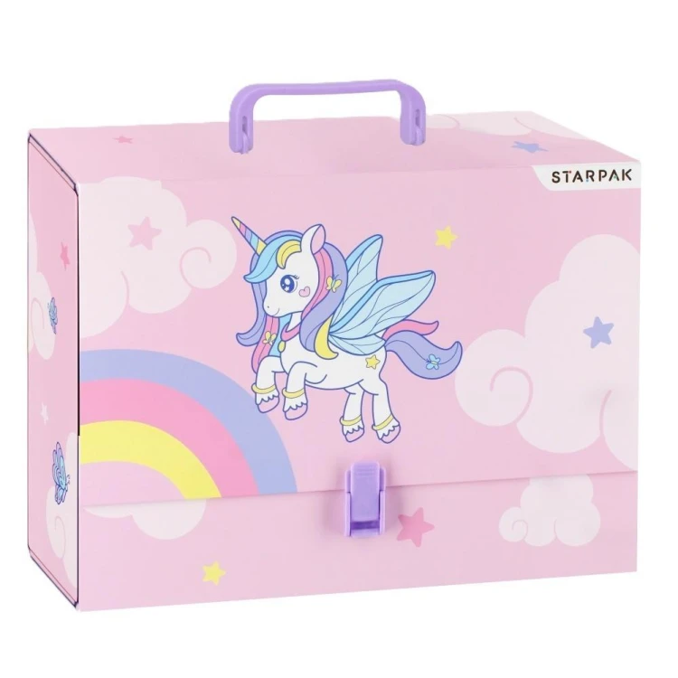Teczka z rączką A4 Unicorn, STARPAK