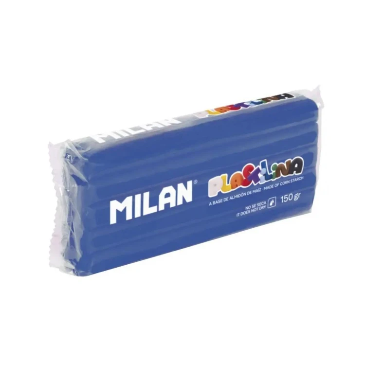 PLASTELINA 150gr granatowa, MILAN