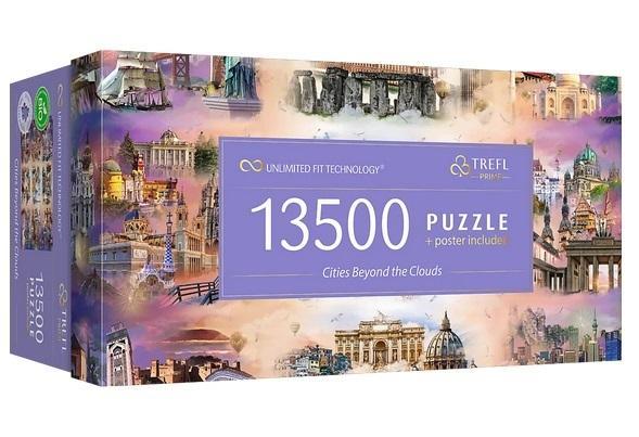 Puzzle 13500 Cities Beyond the Clouds TREFL, Trefl