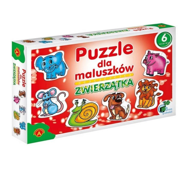 Puzzle dla maluszków Zwierzątka ALEX, Alexander